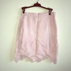 Bardot Powder Pink Skirt